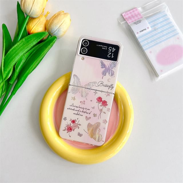 Strap Set / Phone Case Butterfly