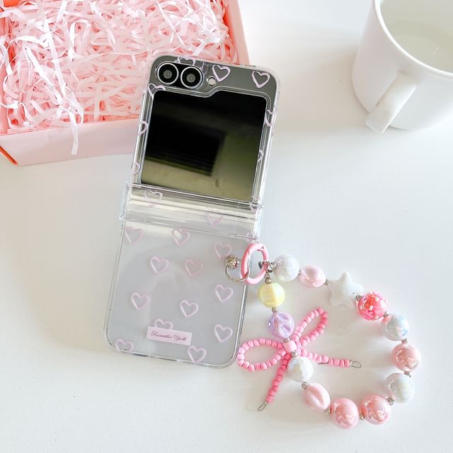 Set / Star Case Strap Phone Heart