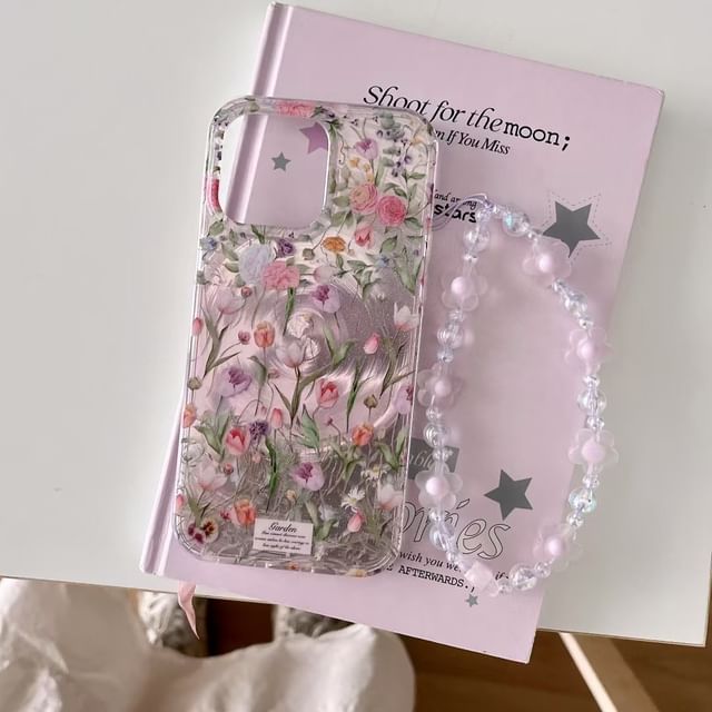 Floral Phone / Case Strap Set