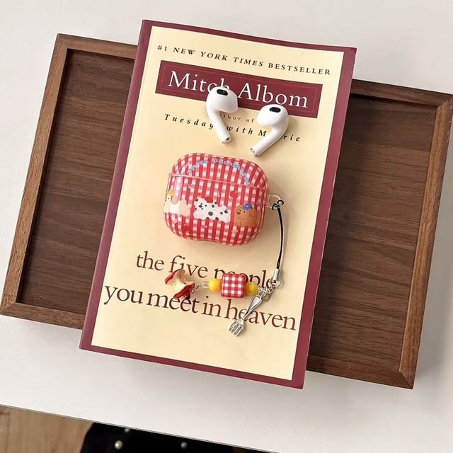 Case / Earphone AirPods Skin Plaid Dog Apple Pro