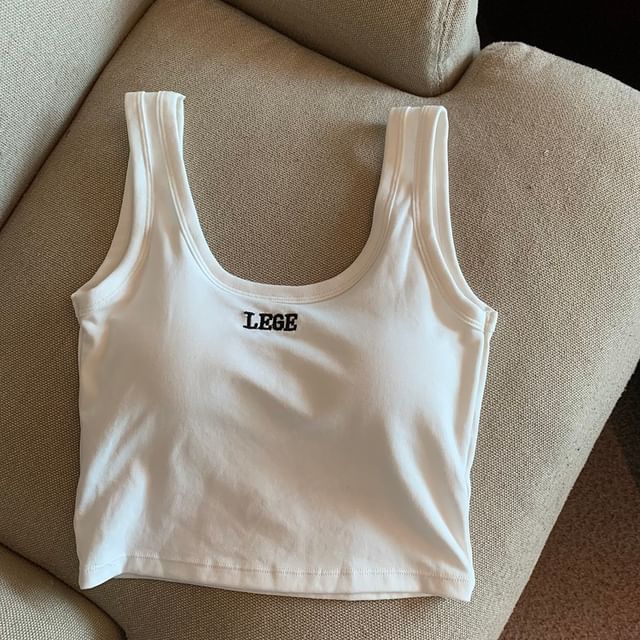 Tank Top Lettering