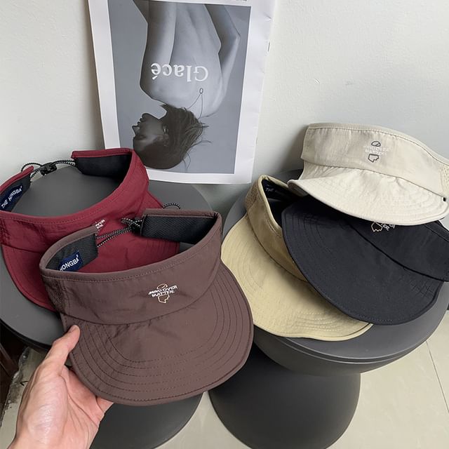 Visor Embroidered Dry Sun Quick
