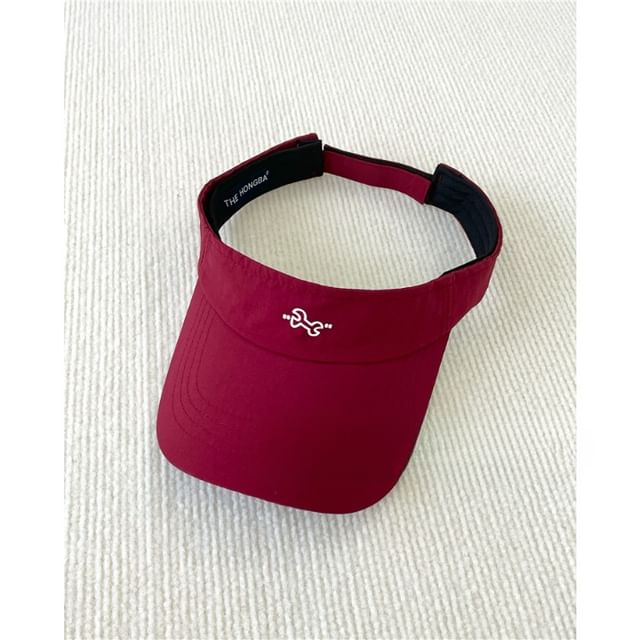 Embroidered Sun Wrench Visor