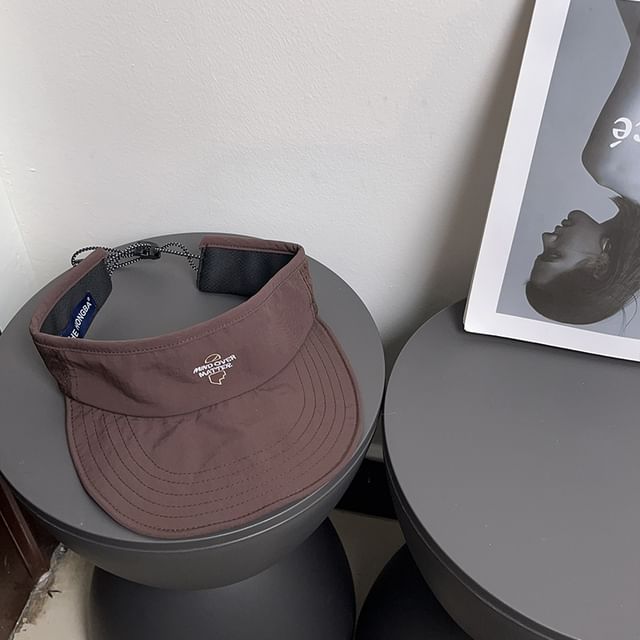 Visor Embroidered Dry Sun Quick