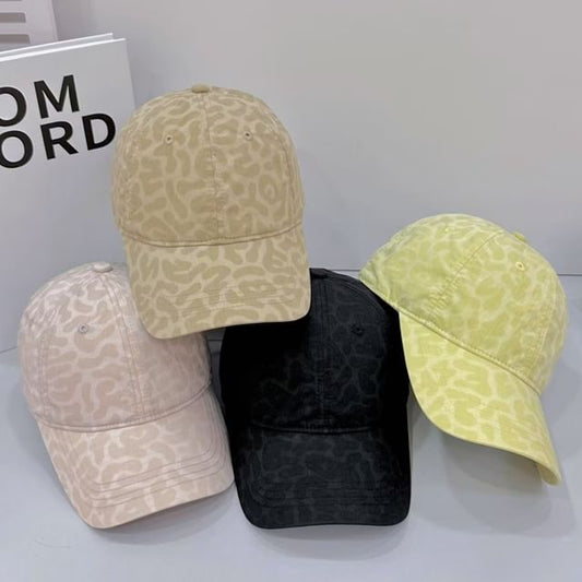 Baseball Cap Leopard Print