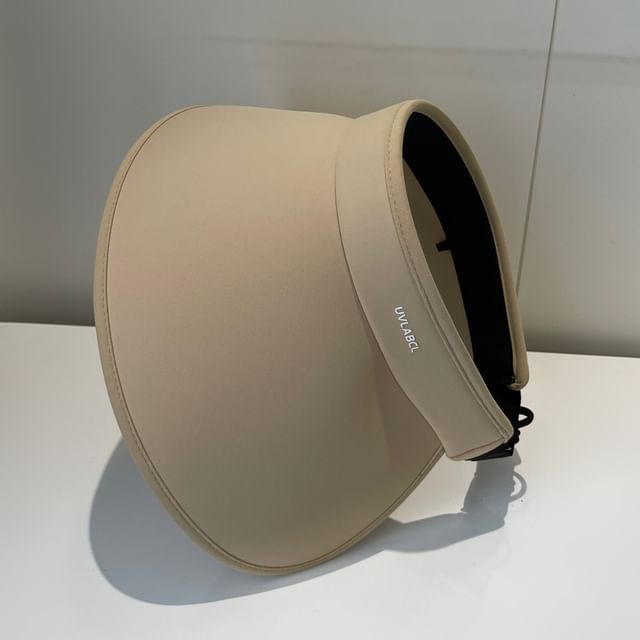 Sun Hat Brim Lettering Wide