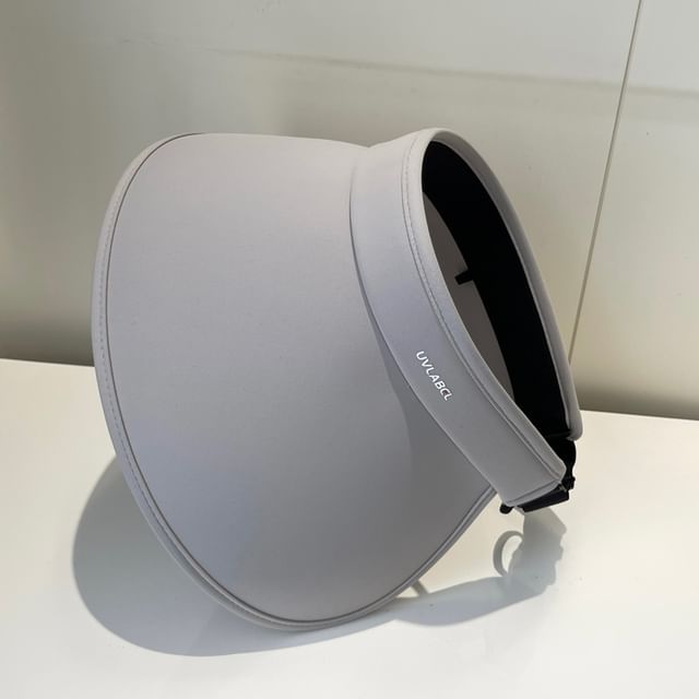 Sun Hat Brim Lettering Wide