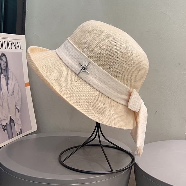Bucket Star Bow Hat