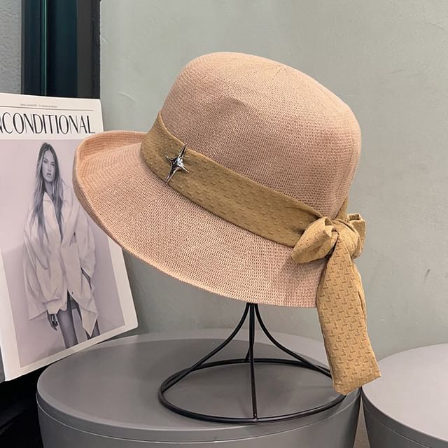 Bucket Star Bow Hat