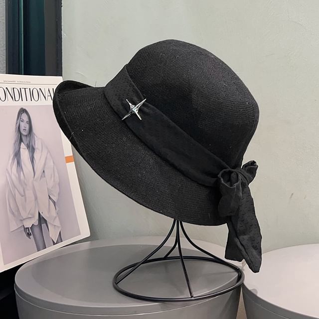Bucket Star Bow Hat