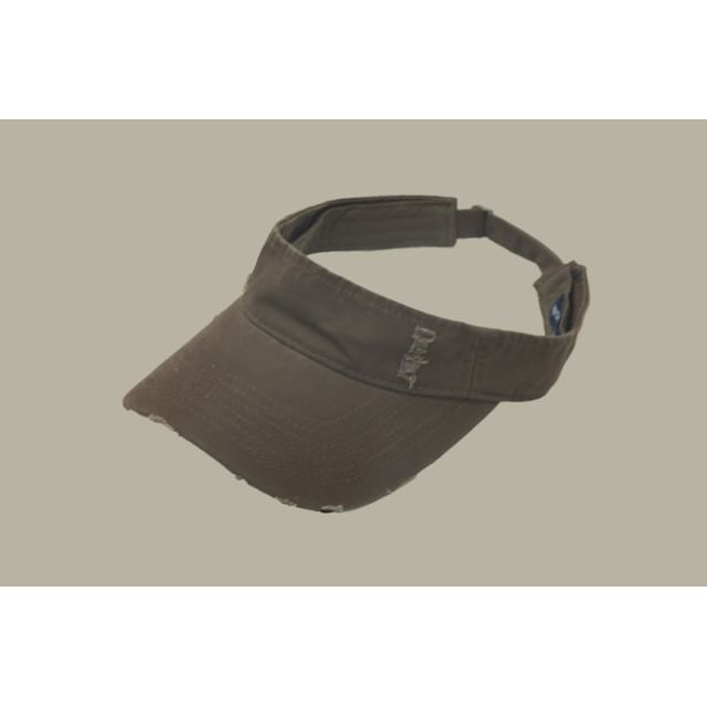 Sun Visor Distressed Plain