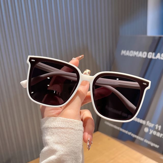 Square Polarized Pouch Case Cloth Cleaning Set / Sunglasses