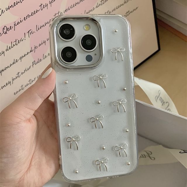 Bead Case iPhone / Bow Star