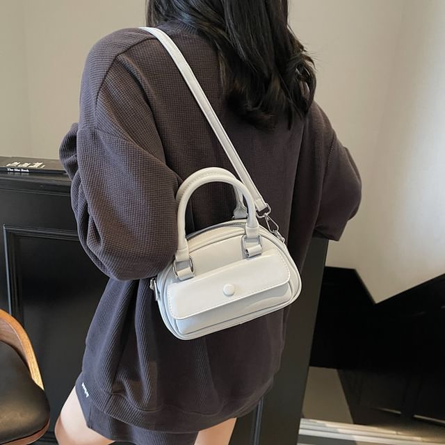 Crossbody Multi-Pocket Leather Faux Bag