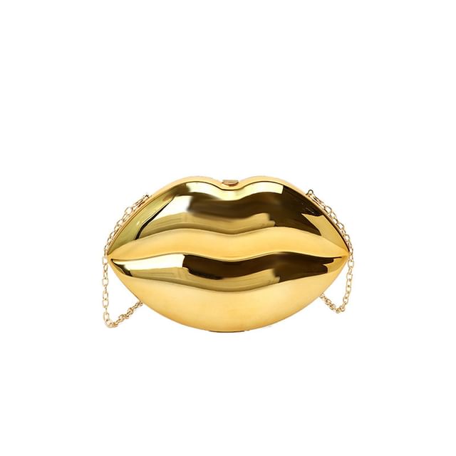 Bag Crossbody Strap Lips Chain