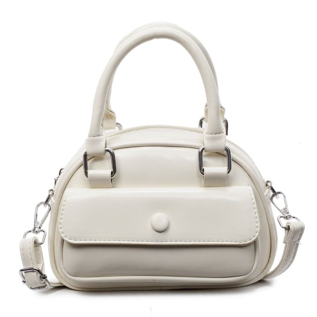 Crossbody Multi-Pocket Leather Faux Bag