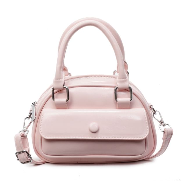 Crossbody Multi-Pocket Leather Faux Bag