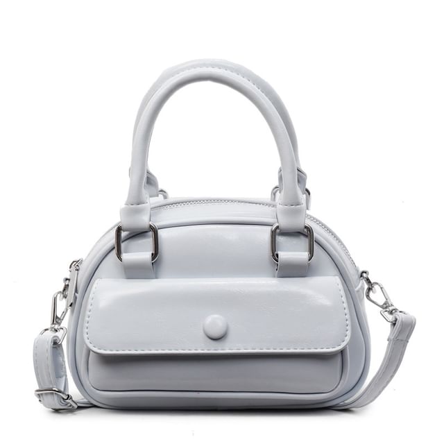 Crossbody Multi-Pocket Leather Faux Bag