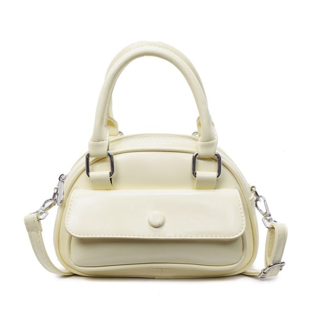 Crossbody Multi-Pocket Leather Faux Bag