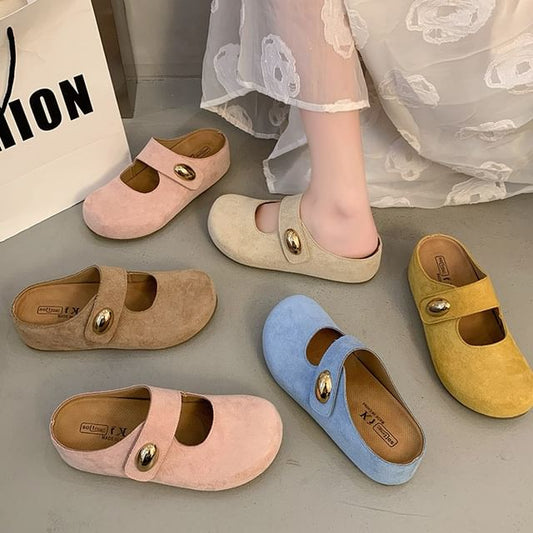 Mary Toe Round Shoes Jane
