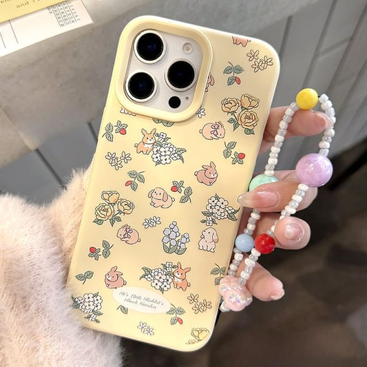 Strap / Bead Case Phone Rabbit Set Print