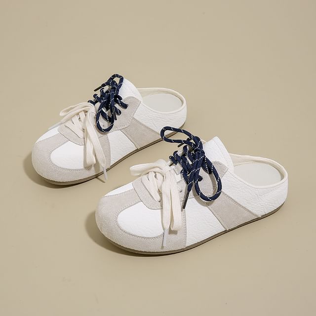 Panel Mules Sneaker