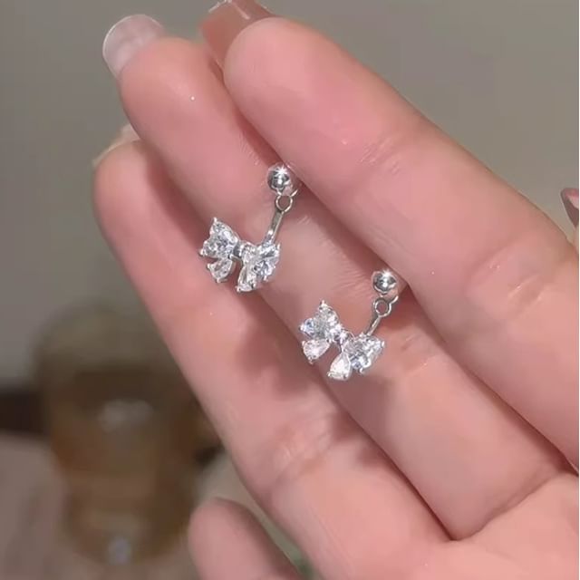 Rhinestone Jacket Bow Ear