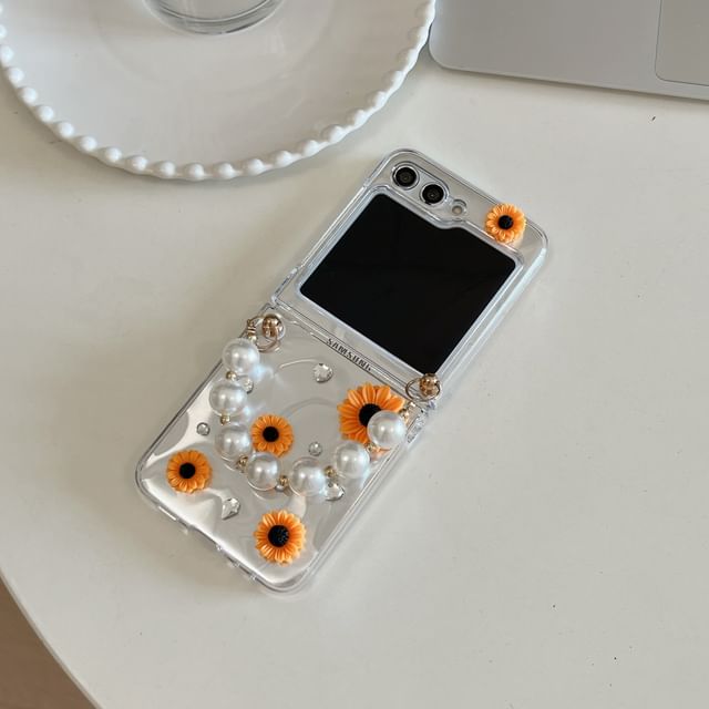 Set / Strap Sunflower Phone Case