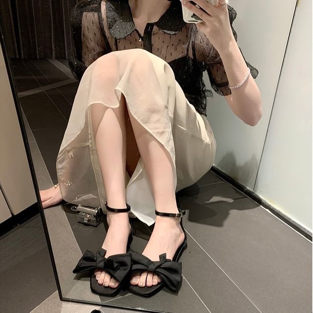 Bow Ankle Sandals (Various Designs) Strap