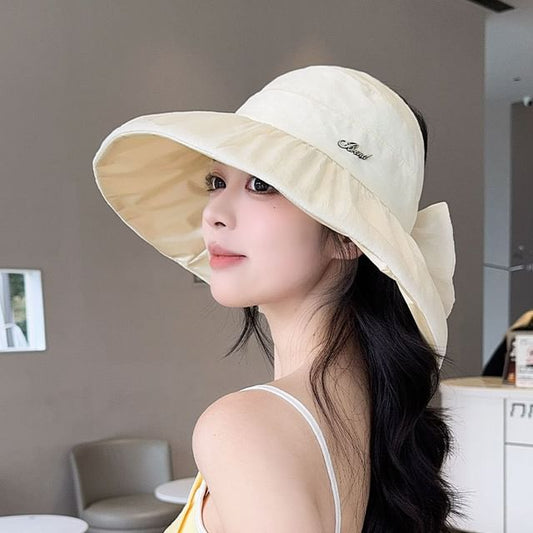 Sun Lettering Plain Hat