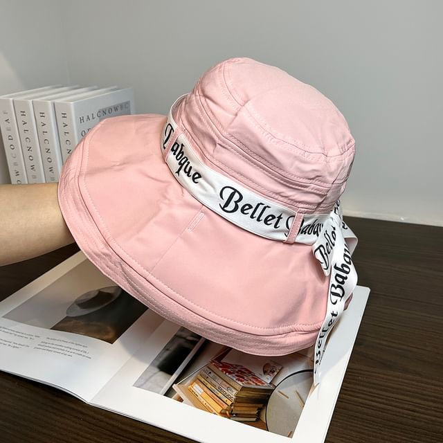 Lettering Hat Bucket