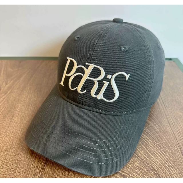Cap Lettering Baseball Embroidered