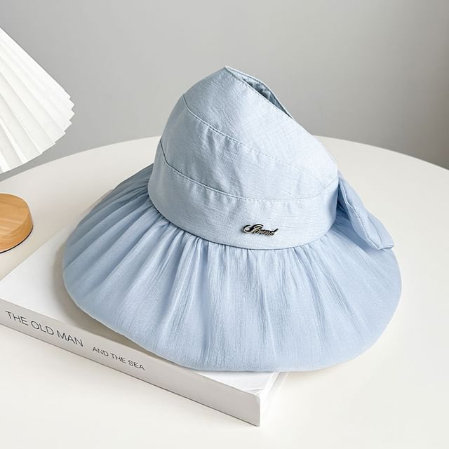 Sun Lettering Plain Hat