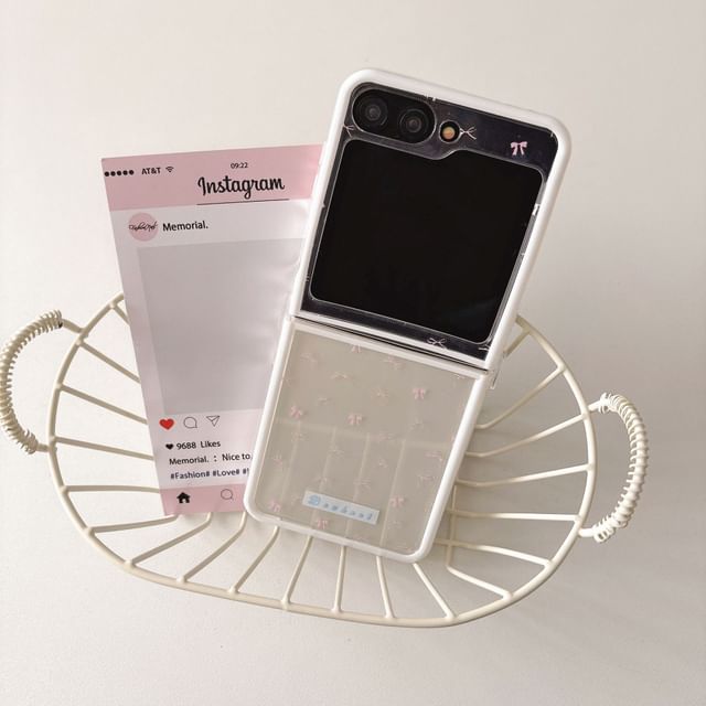 Set Bow / Strap Case Phone