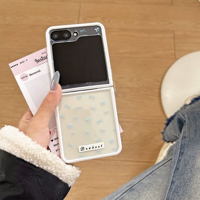 Set Bow / Strap Case Phone