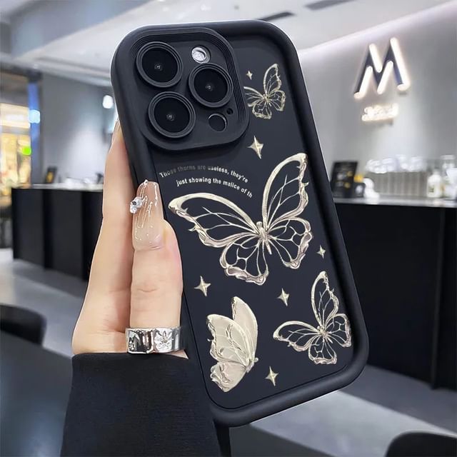 Case Print Butterfly Phone Samsung