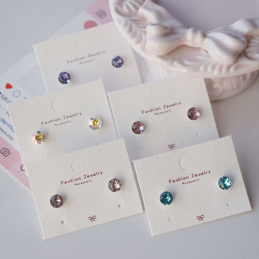 Earring Rhinestone Stud