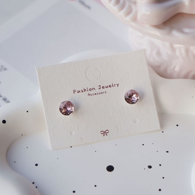 Earring Rhinestone Stud