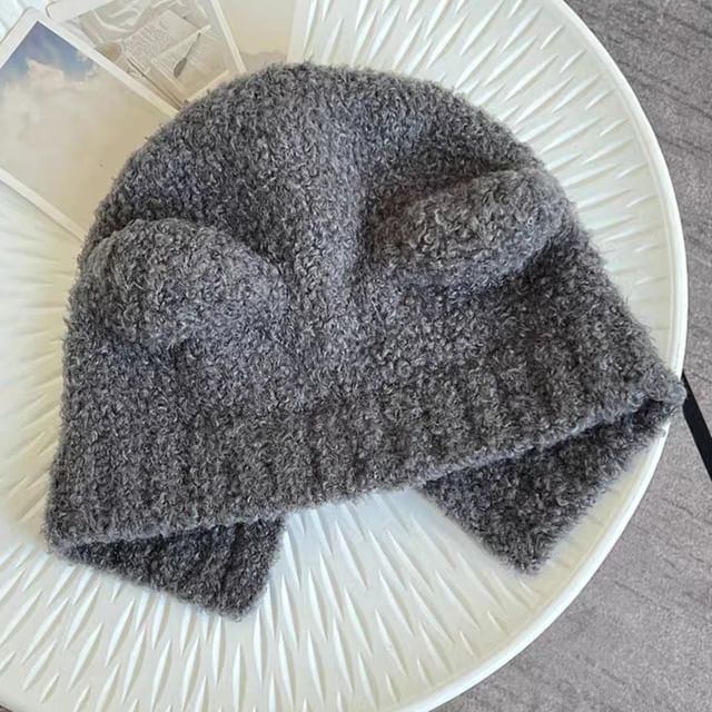 Bear Hat Trapper (Various Knit Designs) Ear