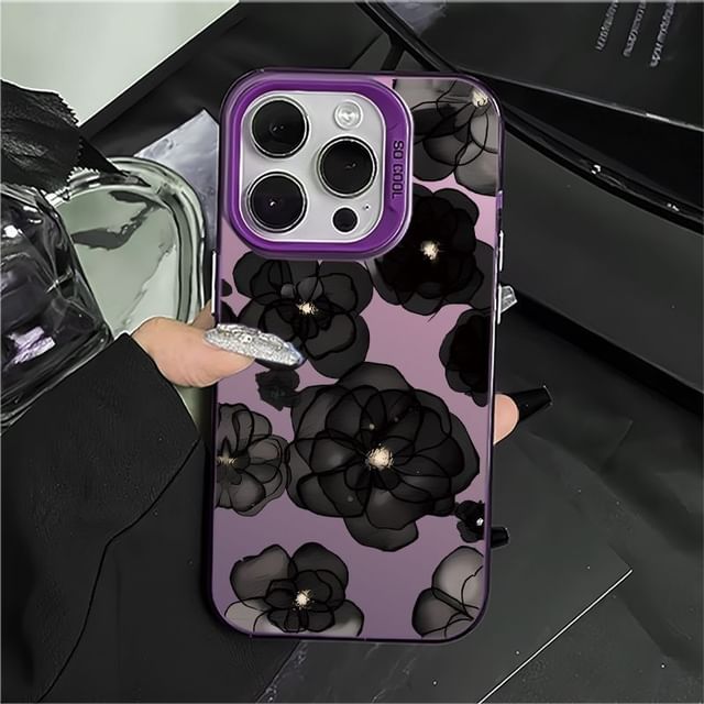 Case Floral Print iPhone