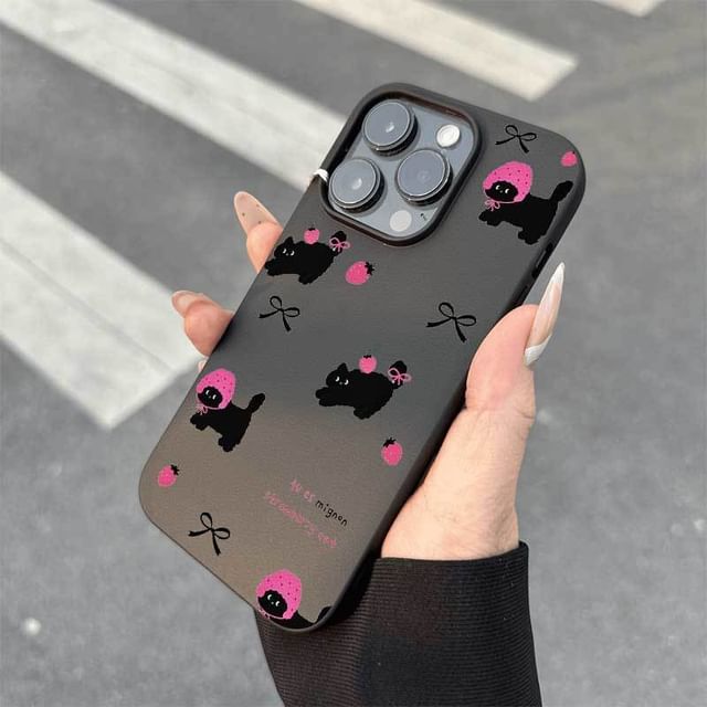 Cat Case Print iPhone
