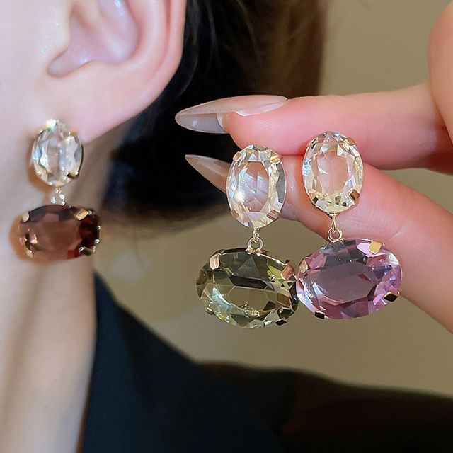 Drop Rhinestone Earring