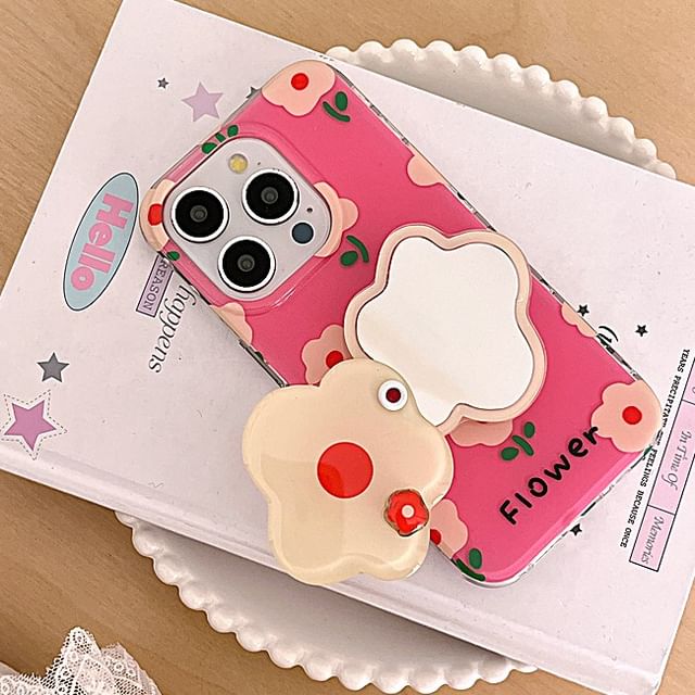 Case Magnetic MagSafe) (Compatible Floral Phone with