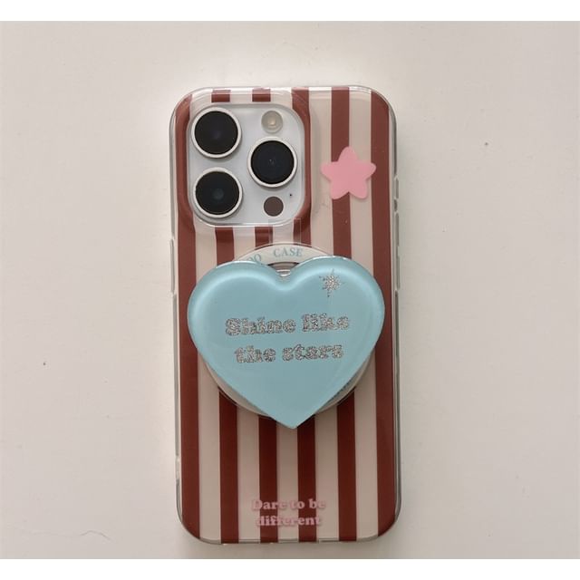 (Compatible Case Striped Magnetic Phone Star with MagSafe)