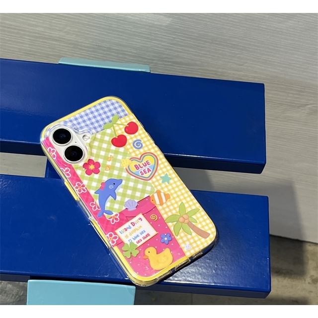 Cartoon Case (Compatible Panel MagSafe) Magnetic with Phone