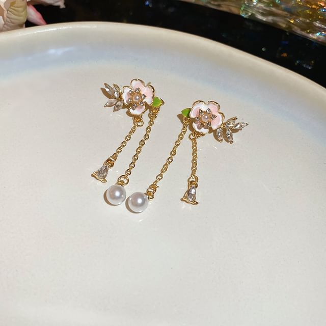 Drop Faux Designs) (Various Earring Pearl