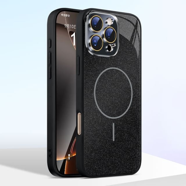 Magnetic with Case Glitter MagSafe) (Compatible iPhone