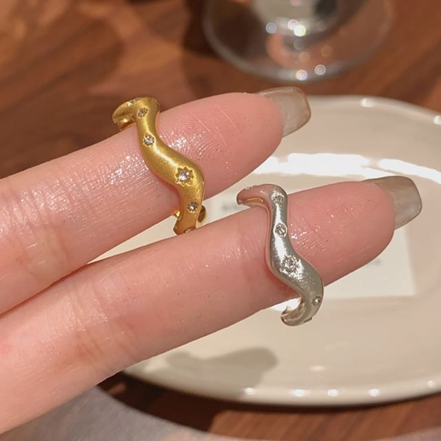 Open / Ring Set Rhinestone