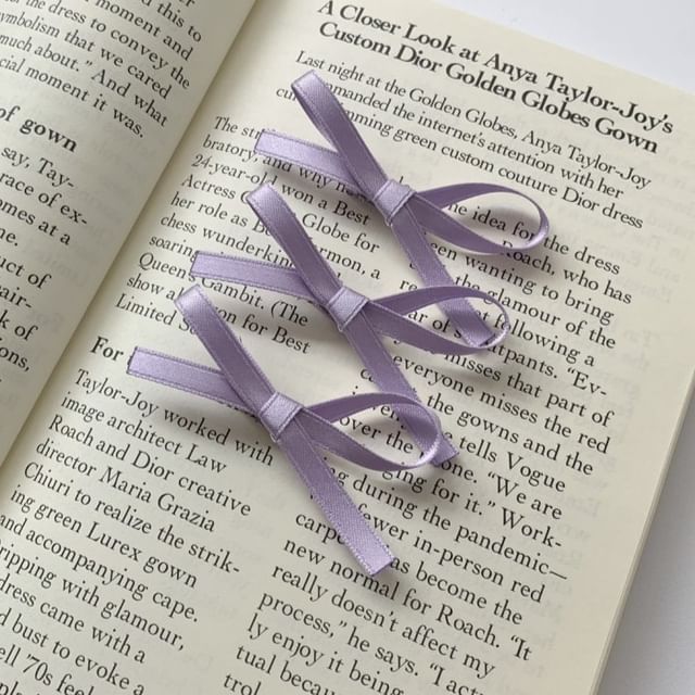 Plain Hair Clip Set of Bow 3: