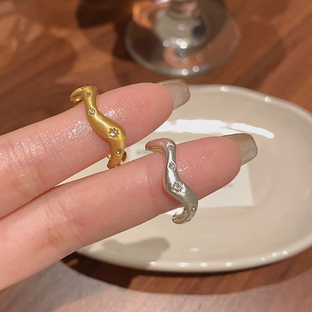 Open / Ring Set Rhinestone